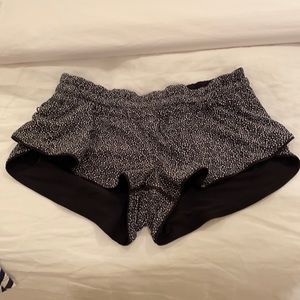 Lululemon running shorts reversible